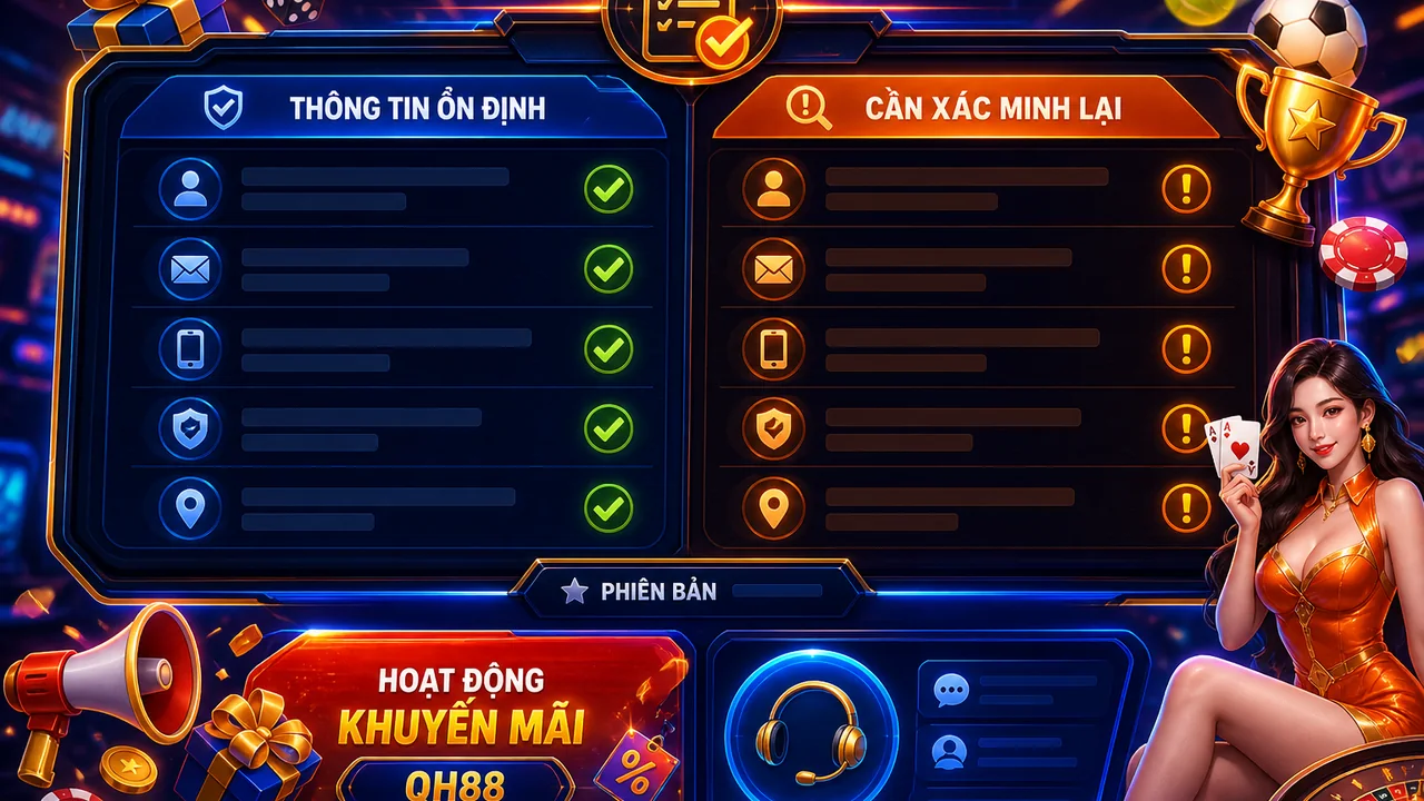 Checklist thanh toán rõ ràng: cách cập nhật qh88 mà không sao chép kết luận cũ