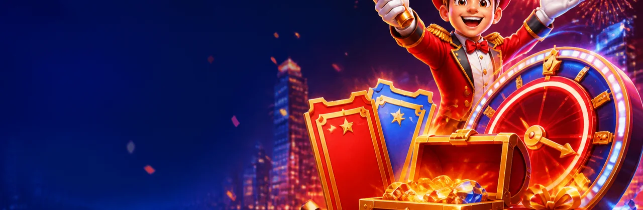 Lễ hội sự kiện qh88 với rương quà và vé phát sáng